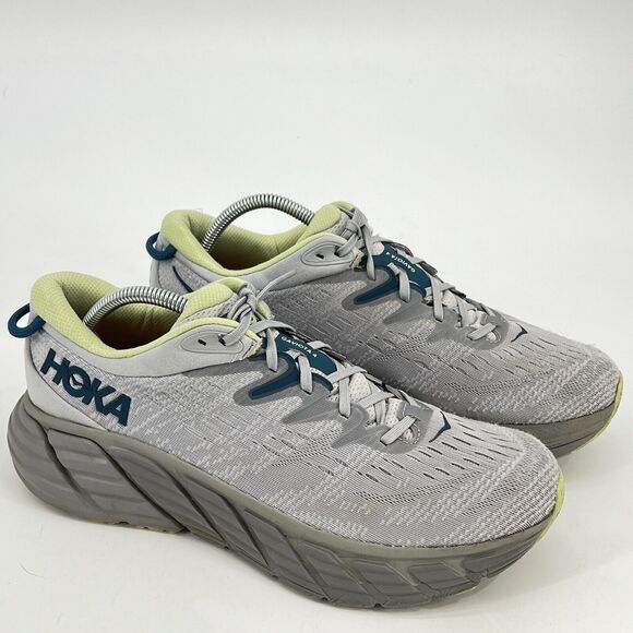 Hoka One One Gaviota 4 Mens Size 10.5 Gray Athletic Running Shoes